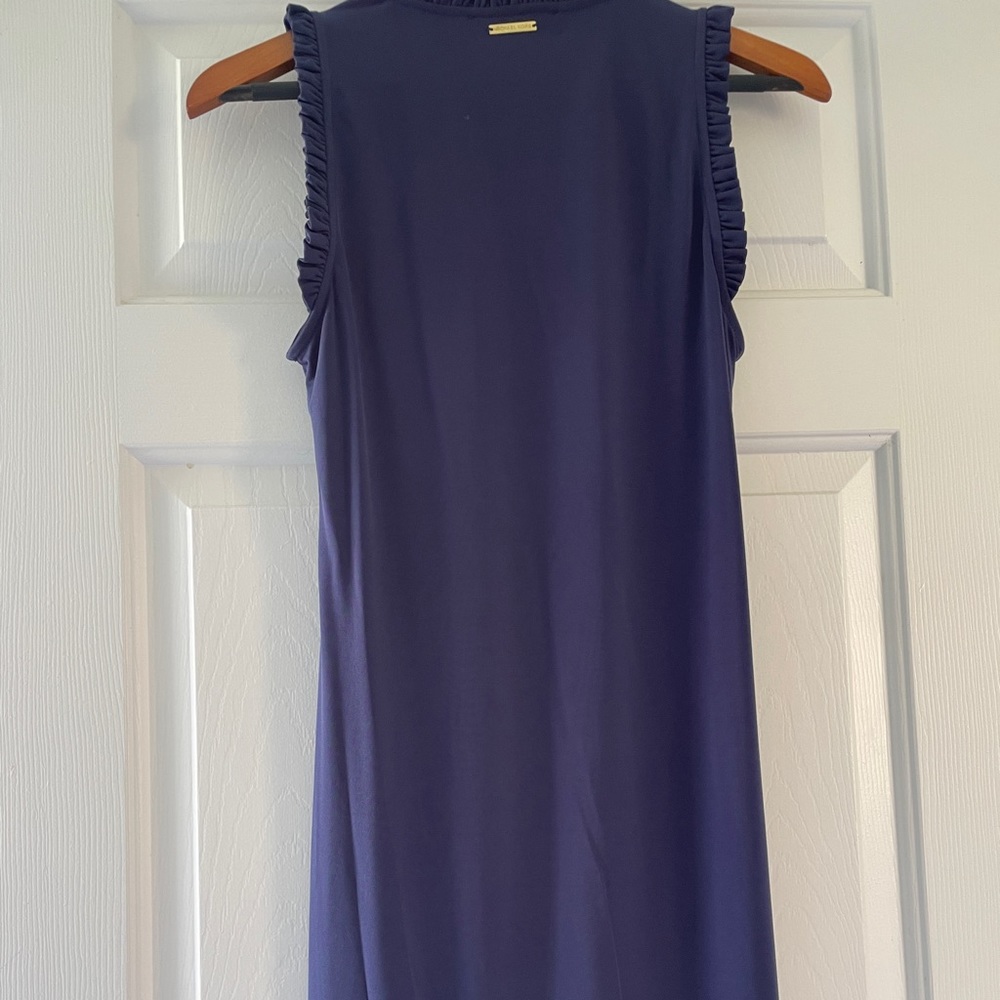 Michael Kors sleeveless dress in navy, size xsmall